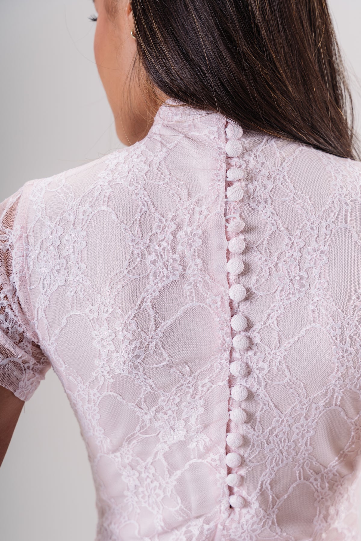Asymmetric Lace Dress