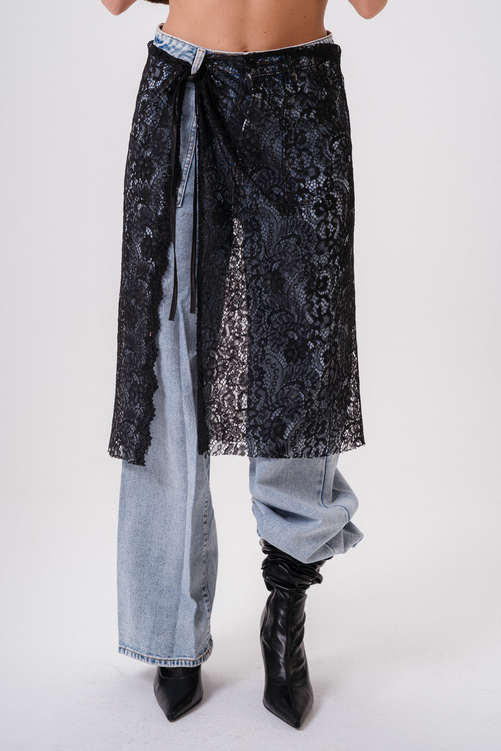 lace wrap skirt
