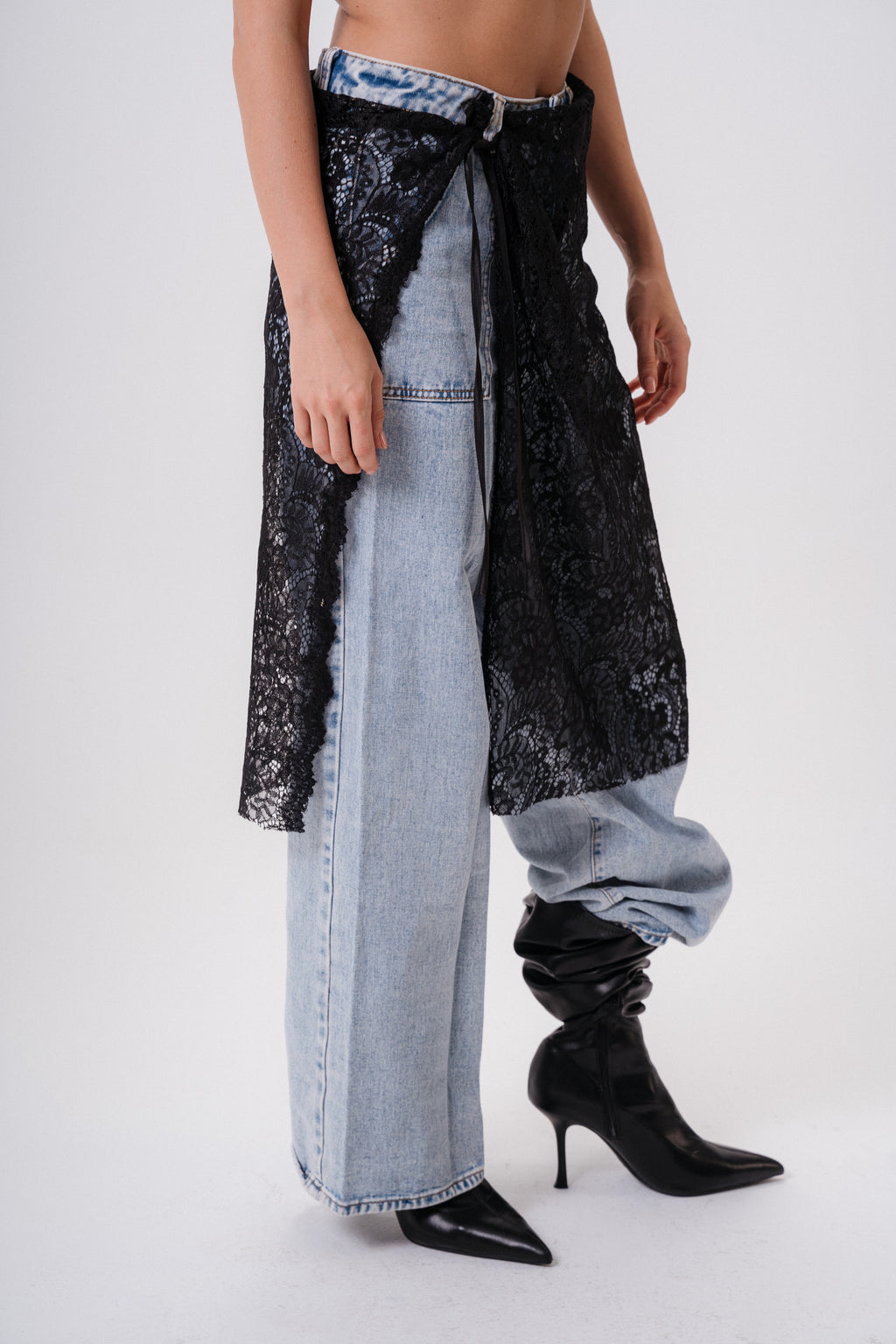 lace wrap skirt
