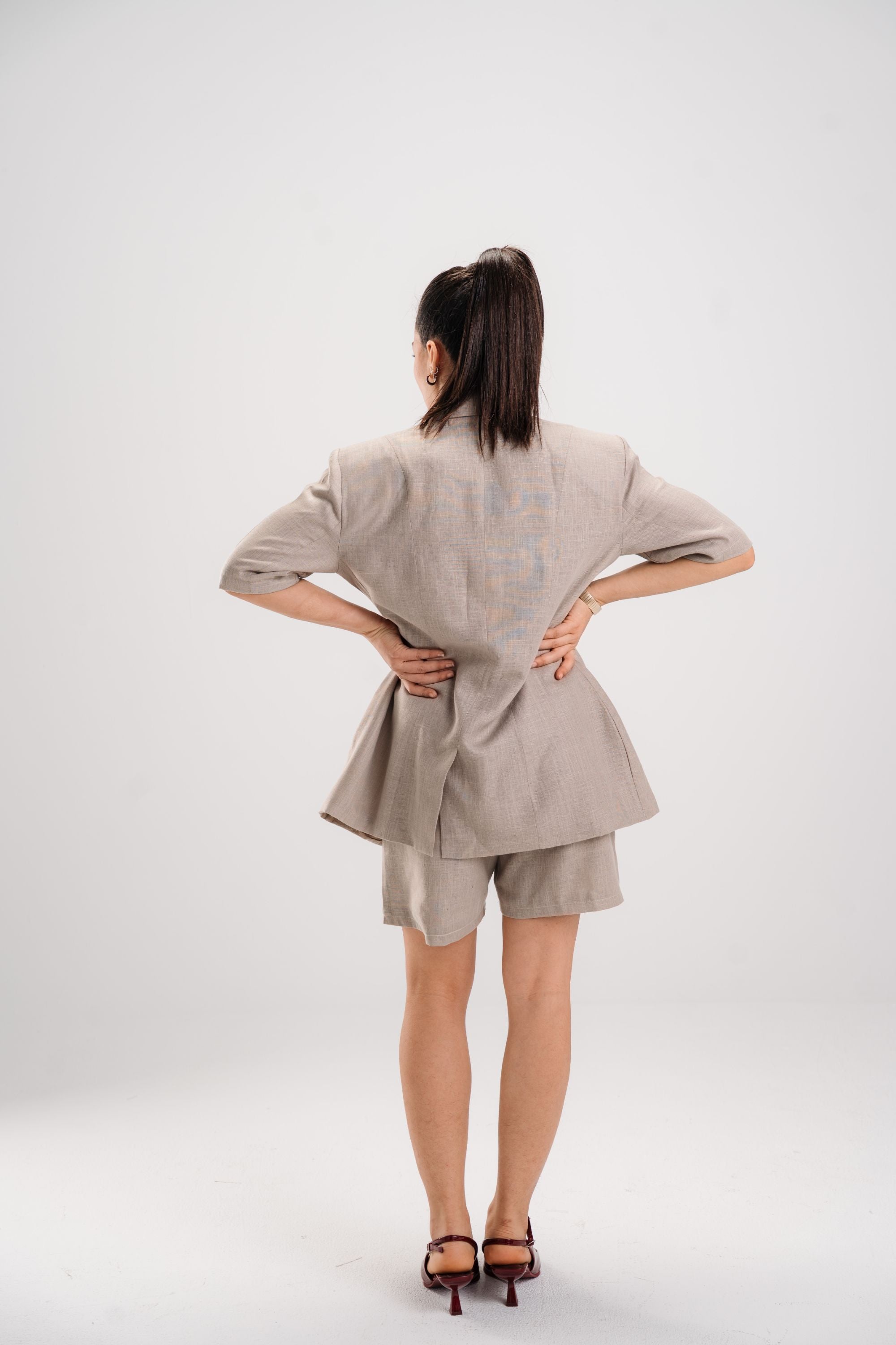 The tailored Linen Set