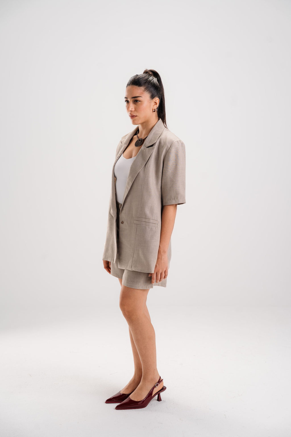 The tailored Linen Set