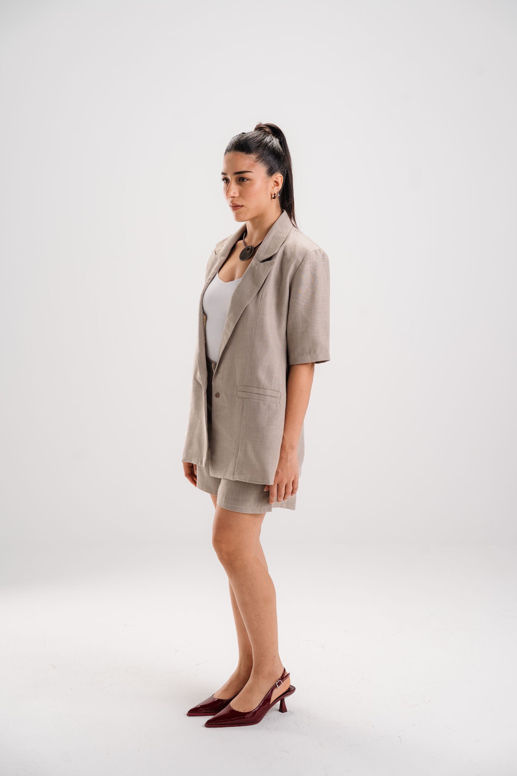 The tailored Linen Set