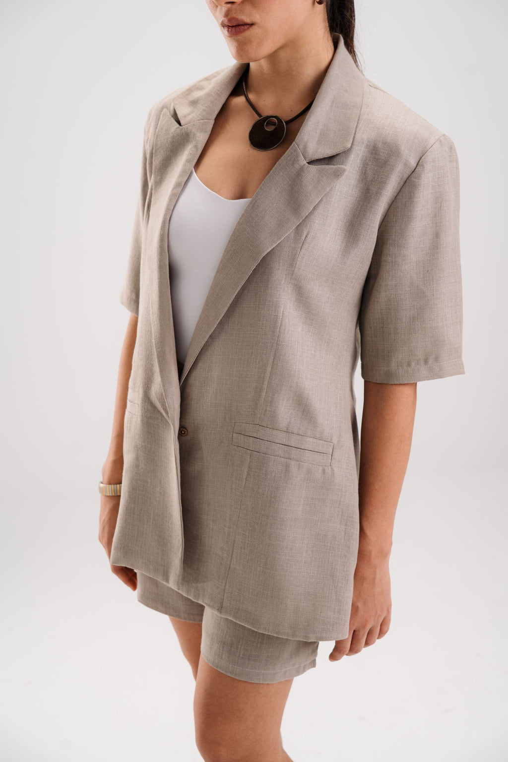 The tailored Linen Set